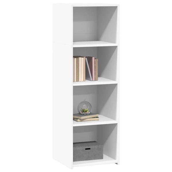 vidaXL Buffet blanc 40x41x124 cm bois d'ingénierie