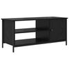 vidaXL Meuble TV Ch&ecirc;ne noir 100 x 40 x 45 cm Bois d'ing&eacute;nierie