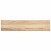 vidaXL Appuis de fen&ecirc;tre 2 pcs non trait&eacute; 90x20x2 cm bois ch&ecirc;ne massif