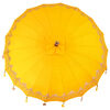 vidaXL Parasol balinais Jaune 215 x 215 x 260 cm