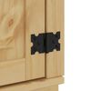 vidaXL Armoire avec tiroir avec porte SKI 10 pcs Brun Miel Pin massif