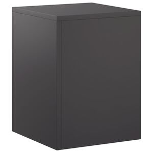 vidaXL Support de Plante Noir 30 x 30 x 40 cm Acier