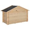 vidaXL Niche pour chiens 145x70x100,6 cm Bois de pin massif 14 mm