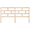 vidaXL T&ecirc;te de lit 206x4x100 cm Bois massif de pin