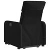 vidaXL Fauteuil de massage inclinable Noir Tissu