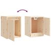 vidaXL Meubles TV 5 pcs Bois massif de pin