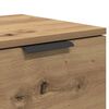 vidaXL Meuble TV ch&ecirc;ne artisanal 102x35x36,5 cm bois d'ing&eacute;nierie