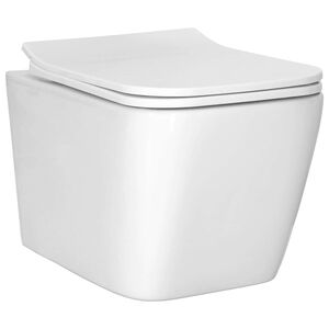 vidaXL WC suspendu C&eacute;ramique Blanc