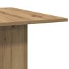 vidaXL Table à manger chêne artisanal 180x90x76 cm bois d'ingénierie