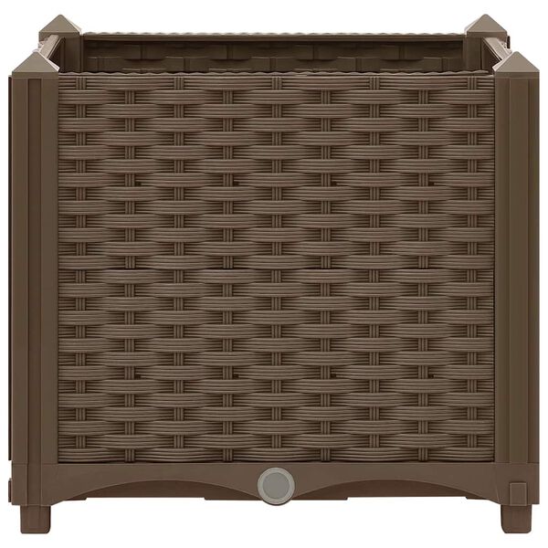 vidaXL Lit surélevé 40x40x38 cm Polypropylène