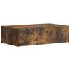 vidaXL Table d'appoint murale 59 x 34,5 x 17 cm Bois d'ing&eacute;nierie
