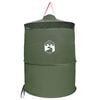 vidaXL Tente de toilettes pop-up avec corde suspendue 97 x 126 cm Vert