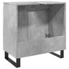vidaXL Armoire de bain gris b&eacute;ton 58x33x60 cm bois d'ing&eacute;nierie