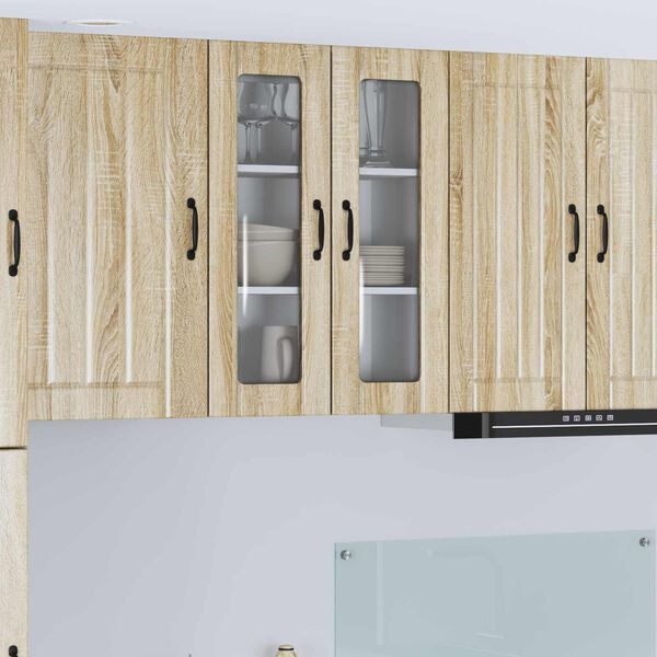 vidaXL Armoire de cuisine Ch&ecirc;ne Sonoma 60 x 31 x 80 cm