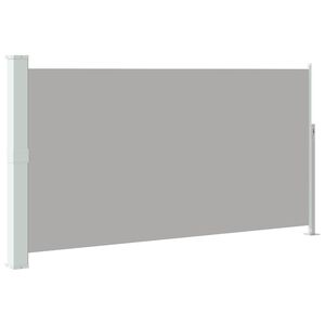 vidaXL Auvent lat&eacute;ral r&eacute;tractable de patio 160 x 300 cm Gris