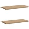 vidaXL Coussins de Banc SOEST 2 pc 100 % polyester Sable