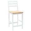 vidaXL Chaises de salle &agrave; manger 2 pcs Blanc 40 x 47,5 x 99,5 cm