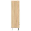 vidaXL Buffet haut ch&ecirc;ne sonoma 69,5x31x115 cm bois d'ing&eacute;nierie