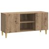 vidaXL Meuble TV 102 x 34,5 x 50 cm Ch&ecirc;ne artisanal Bois d'ing&eacute;nierie