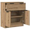 vidaXL Buffet chêne artisanal 60x30x70 cm bois d'ingénierie