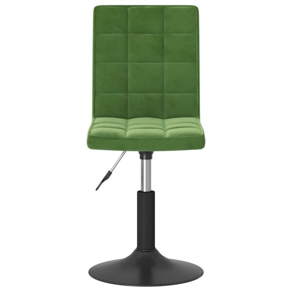 vidaXL Tabouret de bar Vert fonc&eacute; Velours