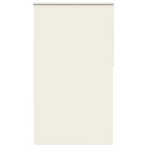 vidaXL Store enrouleur occultant blanc cass&eacute; 130x210 cm largeur tissu
