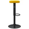 vidaXL Tabourets de bar lot de 2 jaune moutarde velours