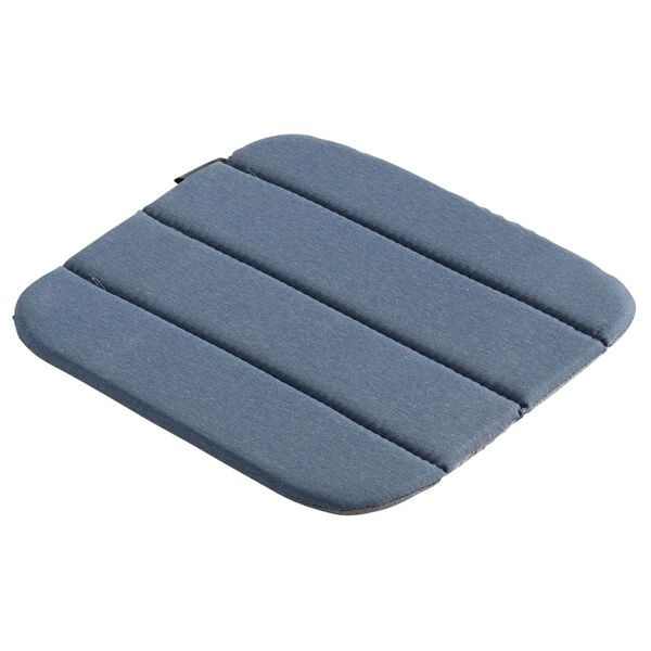 Madison Coussin de chaise de salle &agrave; manger Panama 40x40cm Bleu saphir