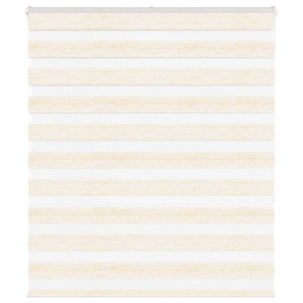 vidaXL Store zèbre beige marbré largeur du tissu 130,9 cm polyester