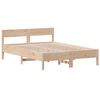 vidaXL Cadre de lit sans matelas 120x200 cm bois de pin massif