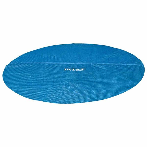 Intex Couverture solaire de piscine Bleu 290 cm Poly&eacute;thyl&egrave;ne