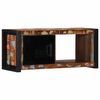 vidaXL Meuble TV 80x30x35 cm bois massif de r&eacute;cup&eacute;ration