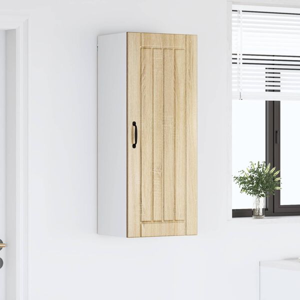 vidaXL Armoire de cuisine Lucca Ch&ecirc;ne Sonoma 40 x 31 x 100 cm