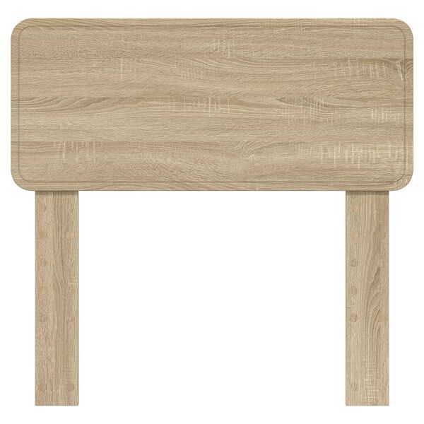 vidaXL T&ecirc;te de lit Ch&ecirc;ne Sonoma 75 cm Bois d'ing&eacute;nierie