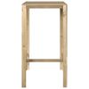 vidaXL Meubles de bar de jardin 3 pcs Bois de pin impr&eacute;gn&eacute;