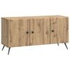 vidaXL Meuble TV 99 x 34,5 x 50 cm Ch&ecirc;ne artisanal Bois d'ing&eacute;nierie