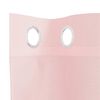 vidaXL Rideaux en voile avec œillets 2 pcs rose clair 140x260 cm