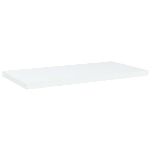 vidaXL Panneaux de biblioth&egrave;que 4 pcs blanc bois d&rsquo;ing&eacute;nierie