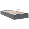 vidaXL Lit de Rangement avec stockage Gris fonc&eacute; 90 x 190 cm Velours