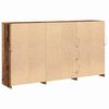 vidaXL Buffet LED Bois ancien 181,5 x 37 x 100 cm Bois d'ing&eacute;nierie