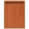 vidaXL Meuble mural Cire marron 30 x 30 x 40 cm Bois de pin massif