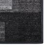 vidaXL Tapis de couloir antid&eacute;rapant Anthracite 80x350 cm