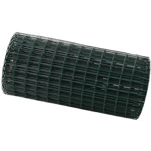 vidaXL Clôture Euro Vert 0.8 x 10 m Fer revêtu de PVC