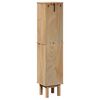 vidaXL Armoire de salle de bain OTTA 35x30x159 cm bois massif de pin