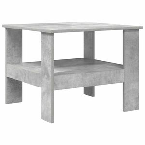 vidaXL Table basse Gris b&eacute;ton 57 x 55 x 45 cm Bois d'ing&eacute;nierie