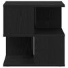 vidaXL Table d'appoint Chêne noir 30 x 30 x 55 cm Bois d'ingénierie
