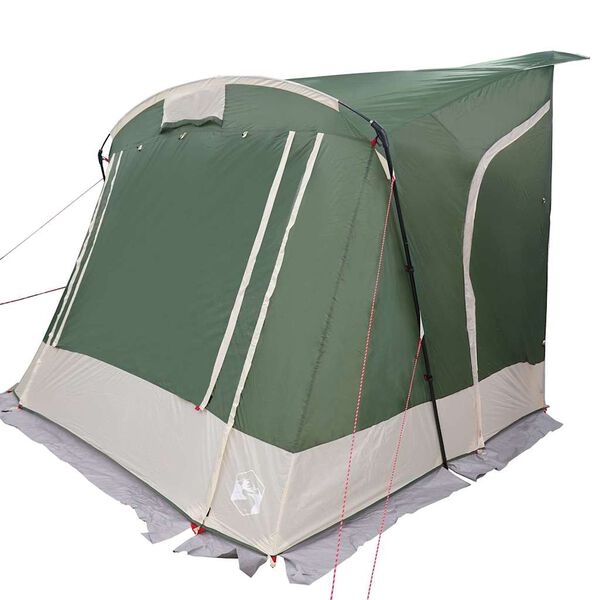 vidaXL Tente de hayon avec toit Vert 285 x 255 x 245 cm taffetas