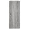 vidaXL Armoires murales 2 pcs sonoma gris bois d'ingénierie
