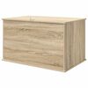 vidaXL Maison pour chat Sonoma 85 x 55 x 50 cm Bois d'ing&eacute;nierie