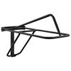 vidaXL Porte-selle pliable mural noir fer